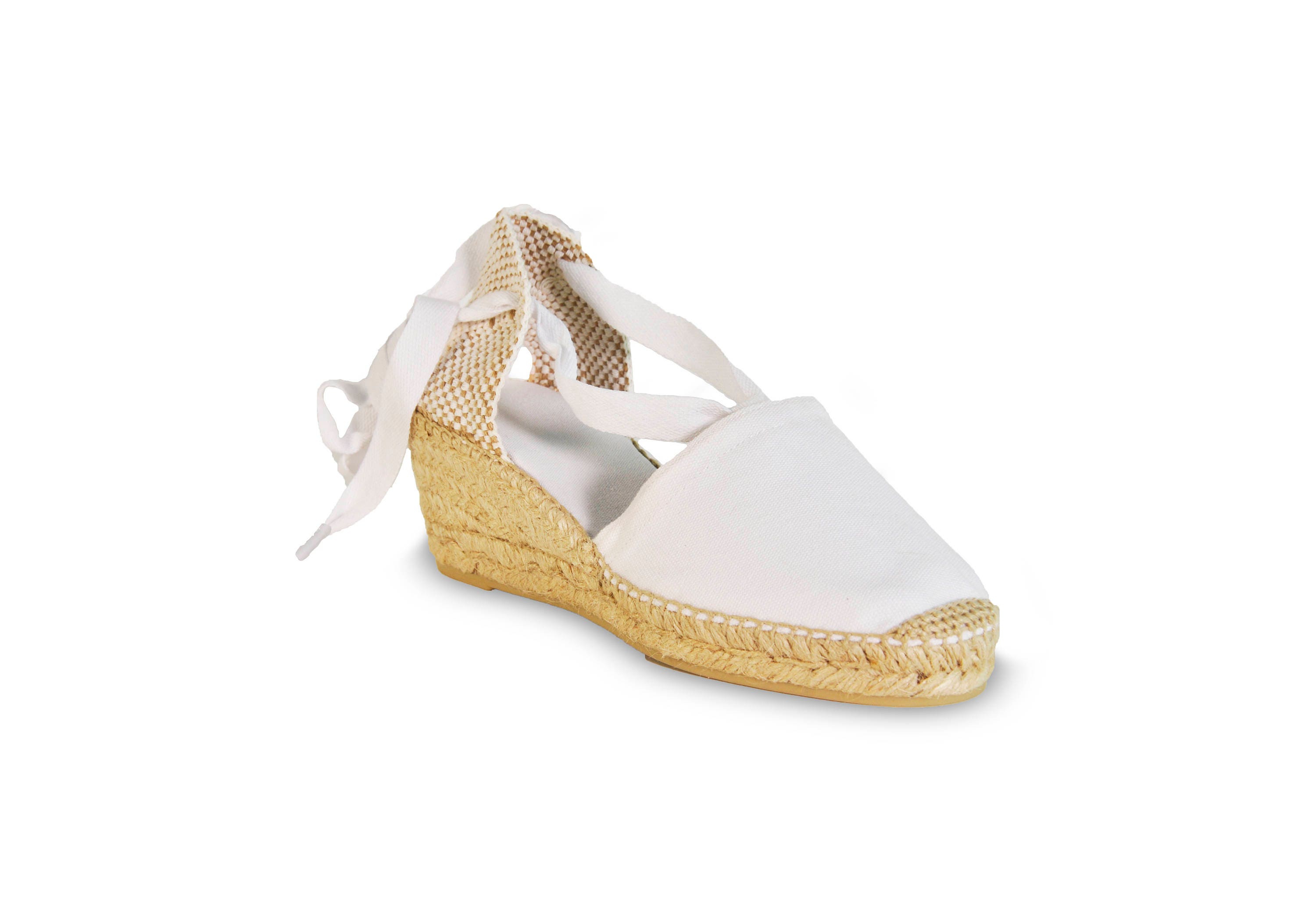 lace up wedge espadrilles