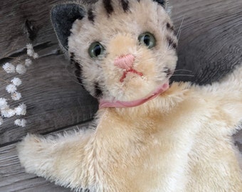 Chats En Peluche Vintage Etsy Fr