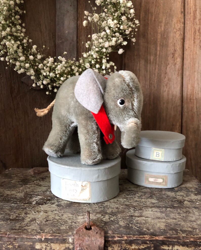 steiff stuffed elephant