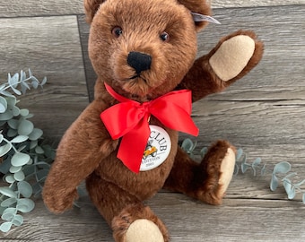 Special 2001 club edition brown mohair Steiff teddy bear, ean 420245