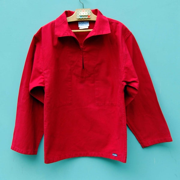 Small Red Fisherman's smock