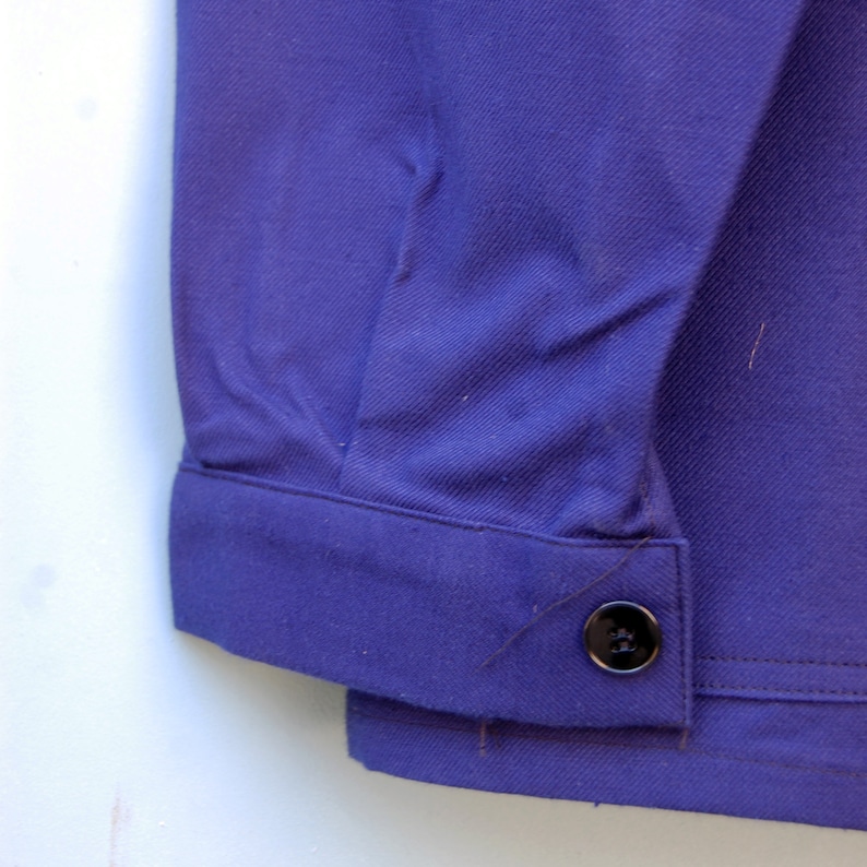 Blue Chore Jacket French Work Jacket for Men Size Large - Etsy