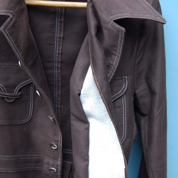 Veste Moleskine J.KEYDGE - Taille 48 EU - Coton Beige - Occasion Bon état
