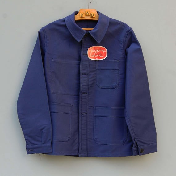 Adolphe Lafont Moleskine Work Jacket Size Medium - Etsy
