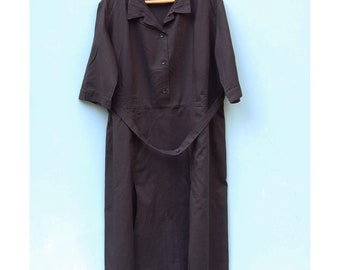 Black Lightweight Cotton Dress