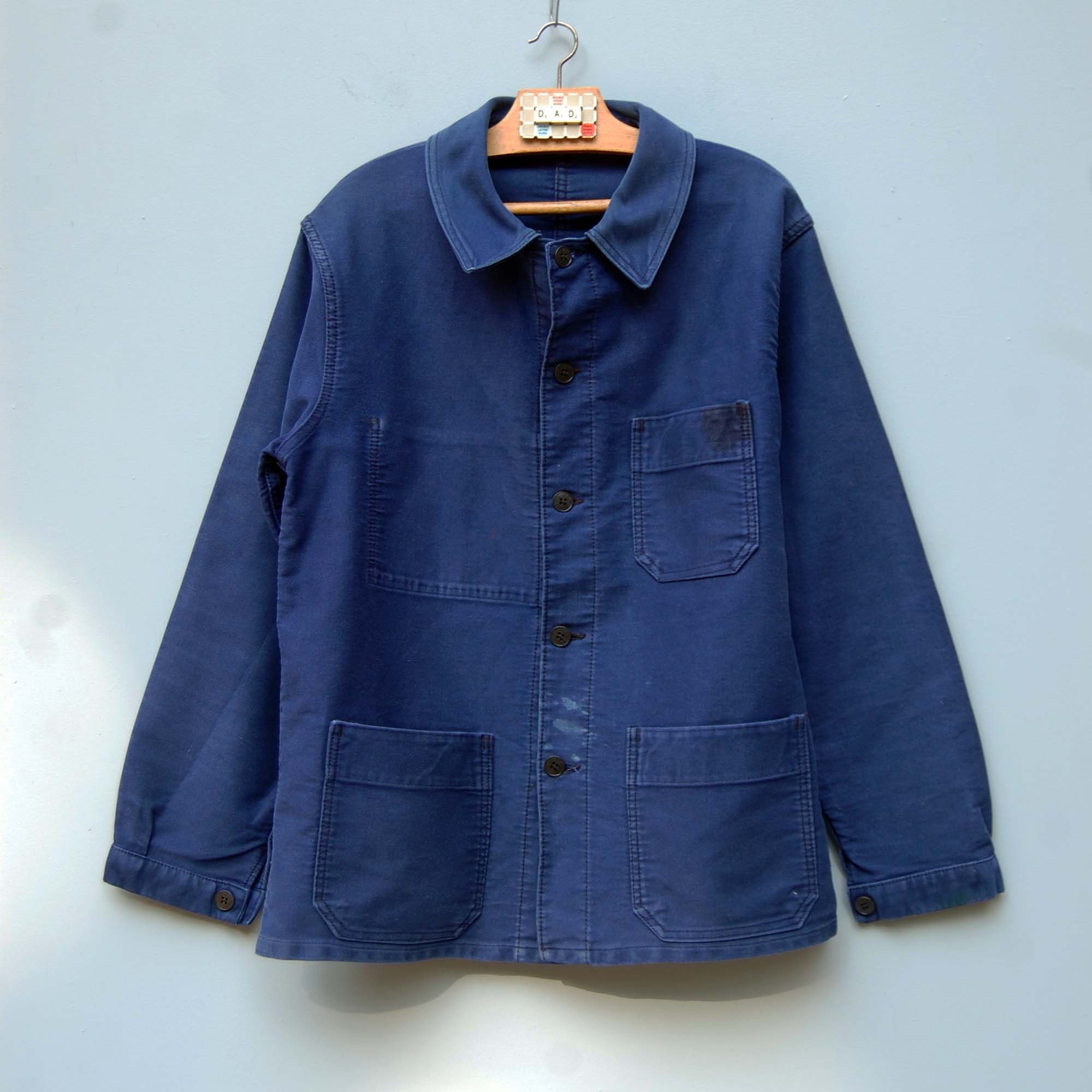 Moleskin Jacket Blue - Etsy Moleskin Jacket Blue - Etsy