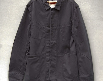 Giacca a spina di pesce Levi's color carbone, taglia Large