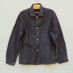 French Work Jacket for Men, Size Large