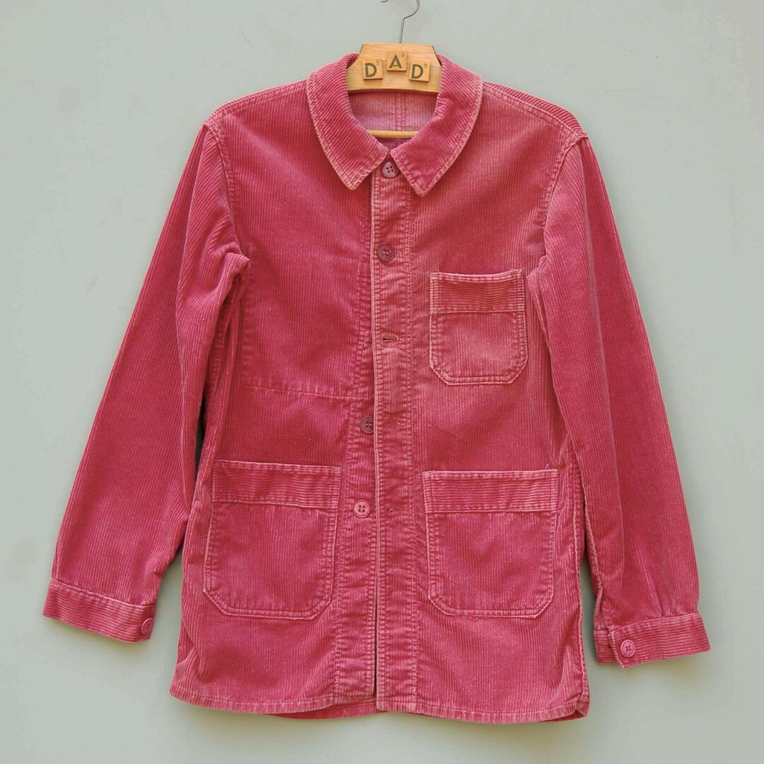 ジャケット・アウター 50-60s Adolphe Lafont Corduroy Jacket Adolphe Lafont Corduroy Work Jacket, Size Small - Etsy