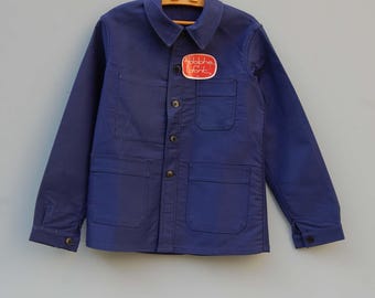 1970s French Chore Jacket, Deadstock, Size XS - Etsy