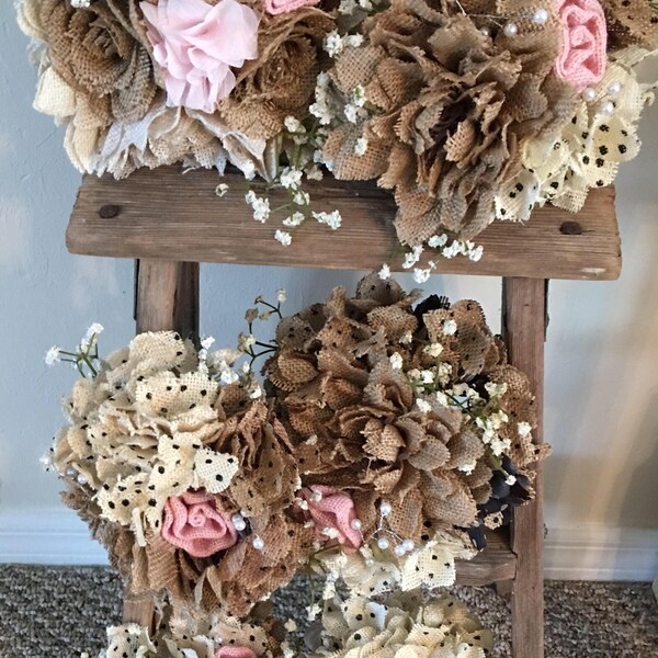 Wedding- Burlap Bouquets