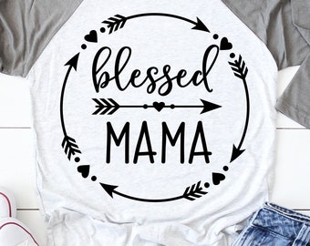 Download Blessed Mom Svg Etsy