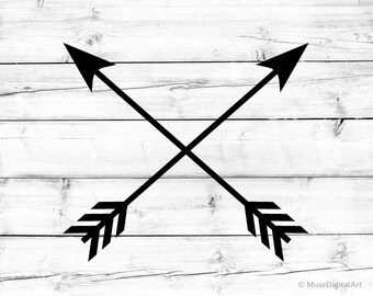 Crossed arrows image