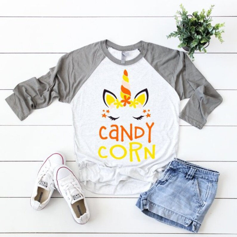 Halloween Unicorn Svg Candy Corn Unicorn Svg Candy Corn Etsy