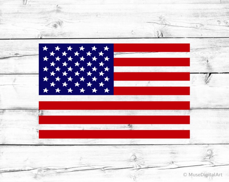 Usa Flag Svg U S Frame Funny Creative American Blue Red United States Symbol For Cricut Silhouette Png