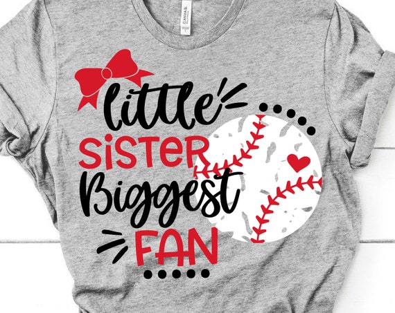 little sister baseball shirt