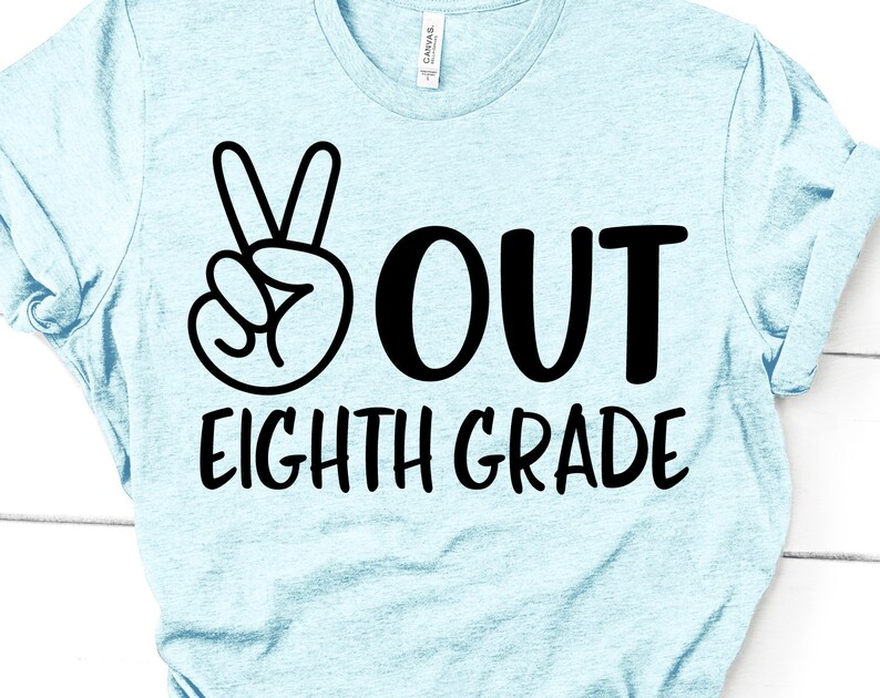 Free Free 180 Kindergarten Svg Peace Out Kindergarten Shirt SVG PNG EPS DXF File