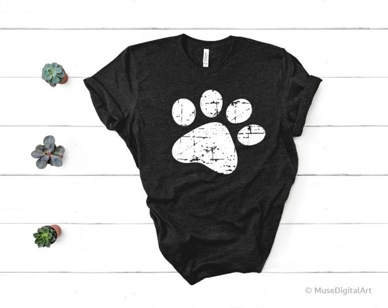Download Paw Grunge Effect Svg Paw Distressed Svg for Cricut Paw ...