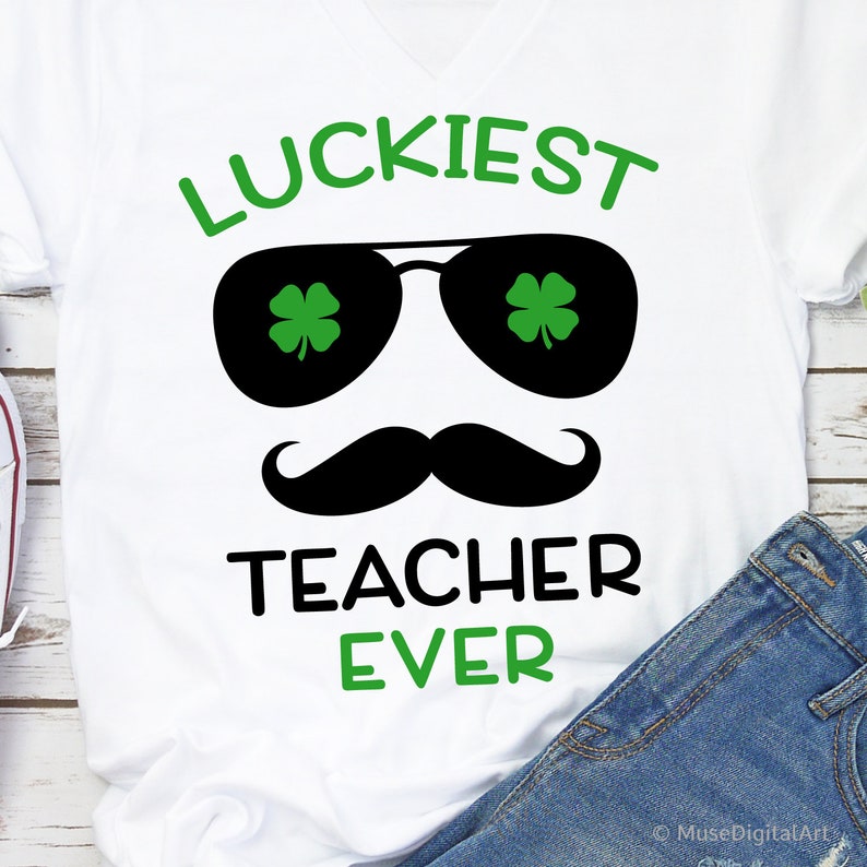 Download Lucky Teacher Svg Teacher St Patricks Svg St Patricks Day | Etsy