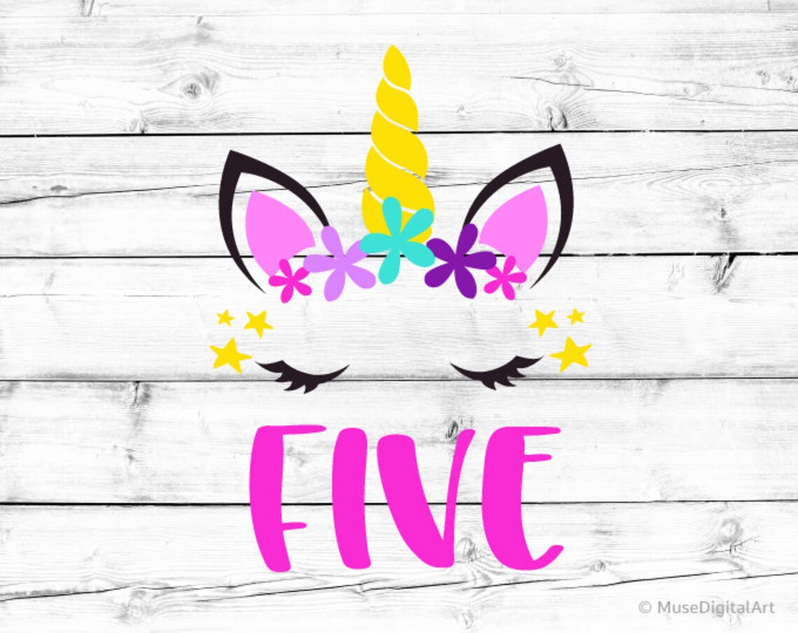 Free Free 5Th Birthday Unicorn Svg Free 876 SVG PNG EPS DXF File