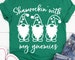 Funny St. Patrick’s Day Svg, St Patricks Day Shirt, Kids St. Patricks Svg, Gnomes Gnomies, Shamrockin’ Svg File for Cricut & Silhouette, Png 