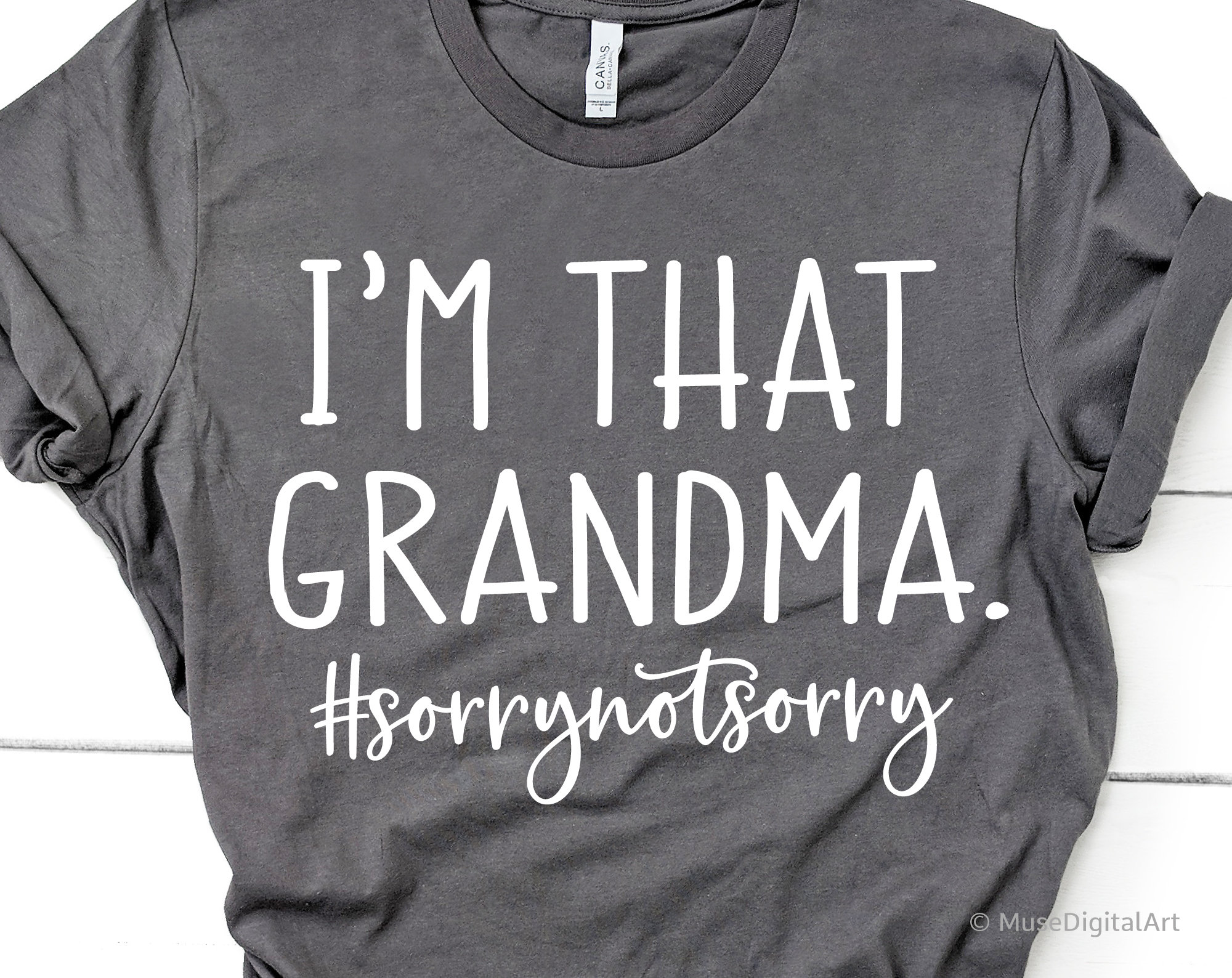 Download Grandma Funny Svg Funny Saying Svg Im That Grandma Sorry Etsy