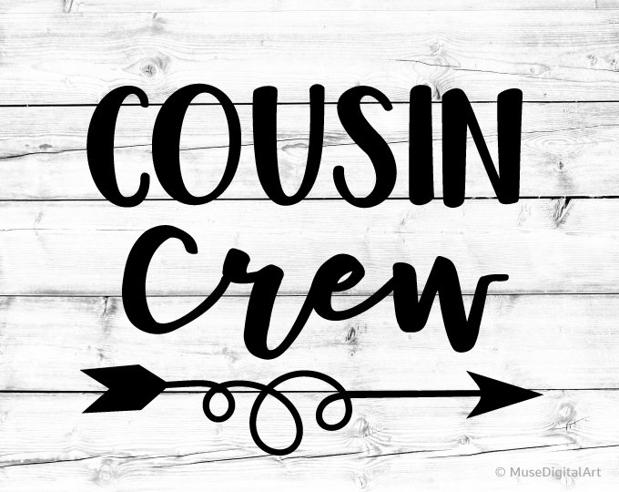 Cousin Crew Svg Cousin Svg Files for Cricut Cousin Tribe Svg | Etsy