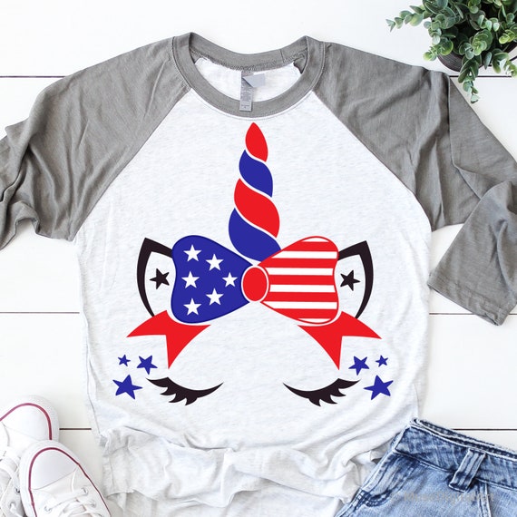 Download 4th Of July Svg Unicorn Svg Baby Girl Fourth Of July Svg Etsy