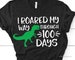 Boy 100 Days of School Svg, Dino, I Roared My Way through 100 Days Svg, 100th Day of School Shirt, T-Rex Dinosaur Svg File for Cricut, Png 