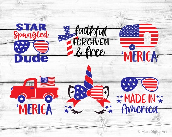 Download 4th Of July Bundle Svg Patriotic Bundle Svg Kids 4th Of Etsy