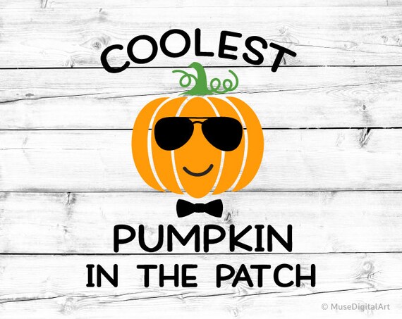 Download Coolest Pumpkin In The Patch Svg Pumpkin Patch Svg Boy Etsy