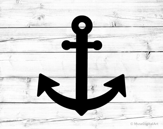 Anker Svg Voor Cricut Anker Svg Voor Silhouette Cameo Vector Etsy
