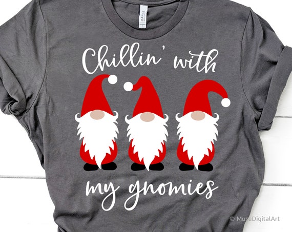 Download Chillin With My Gnomies Svg Christmas Svg File Cute Etsy
