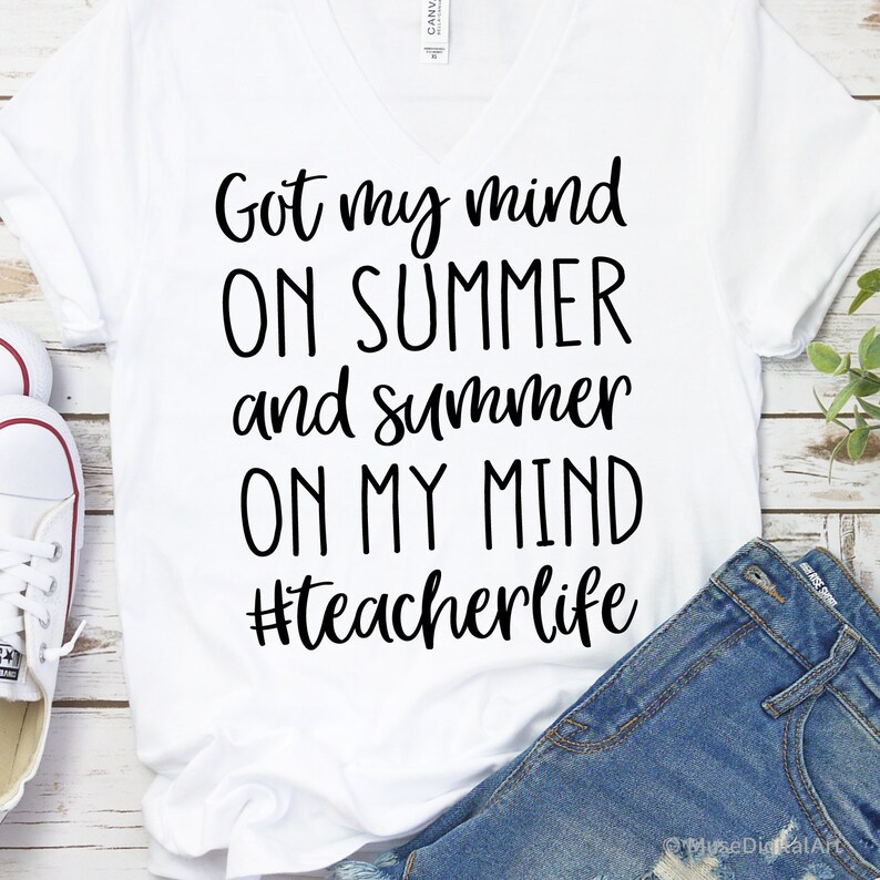 Download Funny Teacher Svg Teacher Life Shirt Svg Last Day of School | Etsy