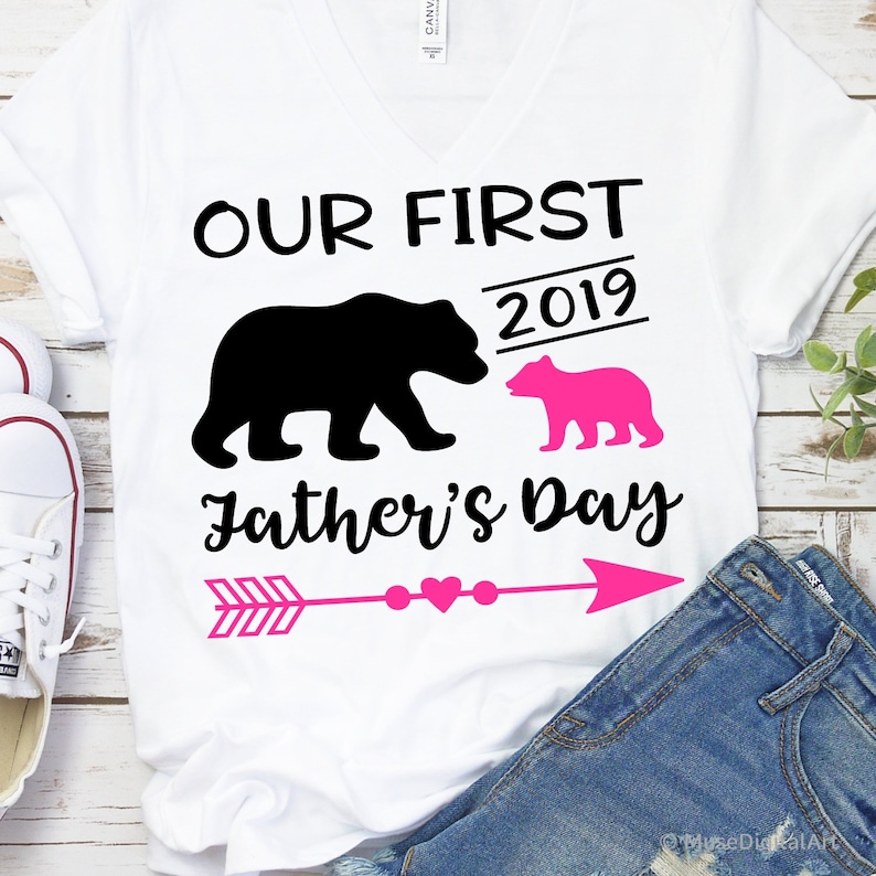 Download Our First Fathers Day Svg