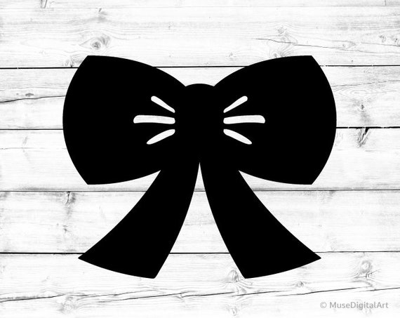 Download Girl Bow Svg Vector File Bow Svg Bow Silhouette Svg Bow Cricut Etsy