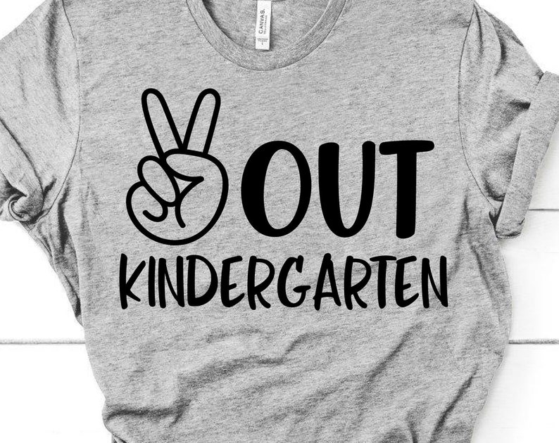 Download Peace Out Kindergarten Svg Last Day of School Svg Kids End ...