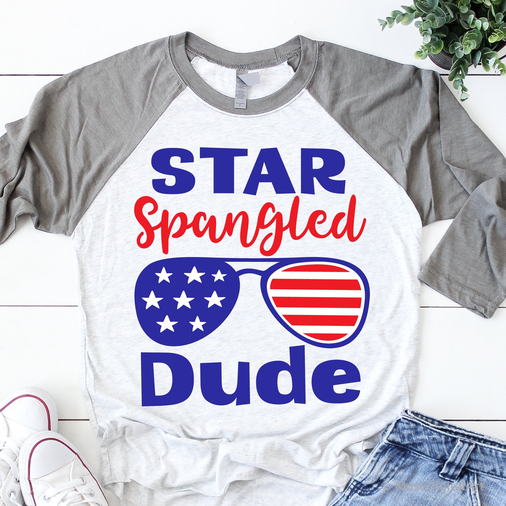 Download Star Spangled Dude Svg 4th Of July Svg Baby Boy 4th Of July Etsy