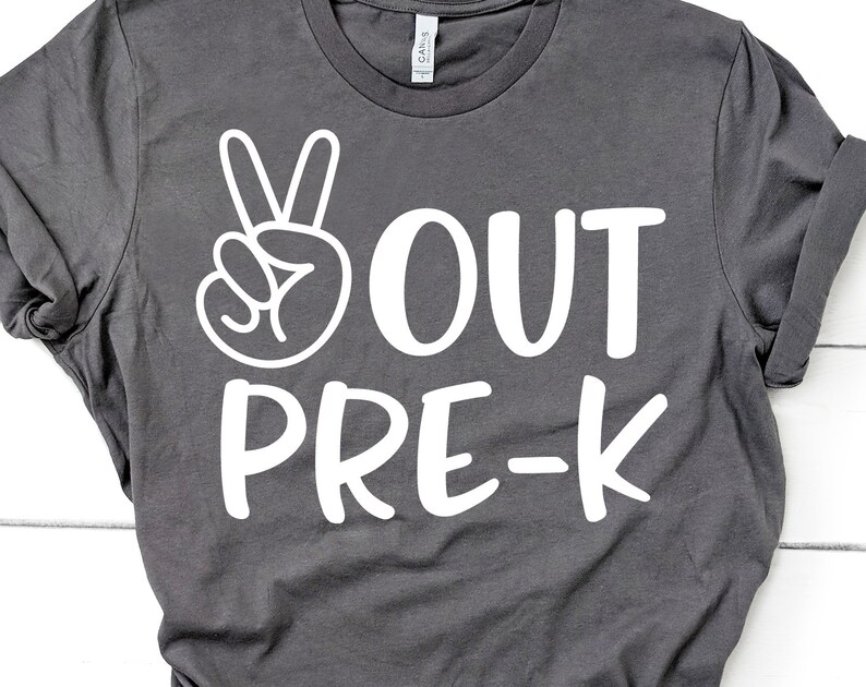 Free Free 128 Peace Out Kindergarten Shirt Svg SVG PNG EPS DXF File
