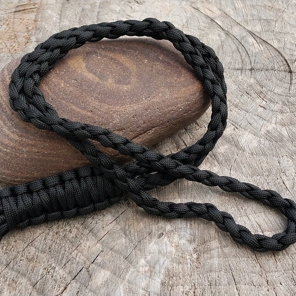 Paracord Lanyard mit HK-Clip Paracord Jagd Lanyard Handgewebtes EDC Taktisches Schlüsselband Strapazierfähiges Lanyard Minimalist Paracord Lanyard