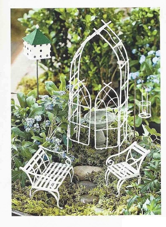 miniature garden set