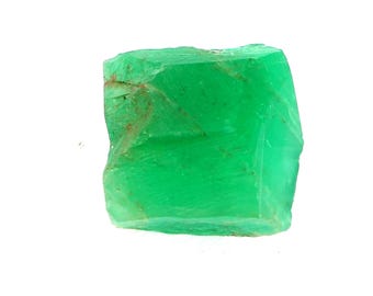 Rough Ethiopian Emerald Stone | Natural Green Crystal (16x13.5mm)