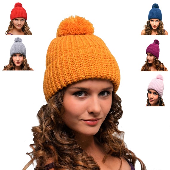 woolly bobble hat mens