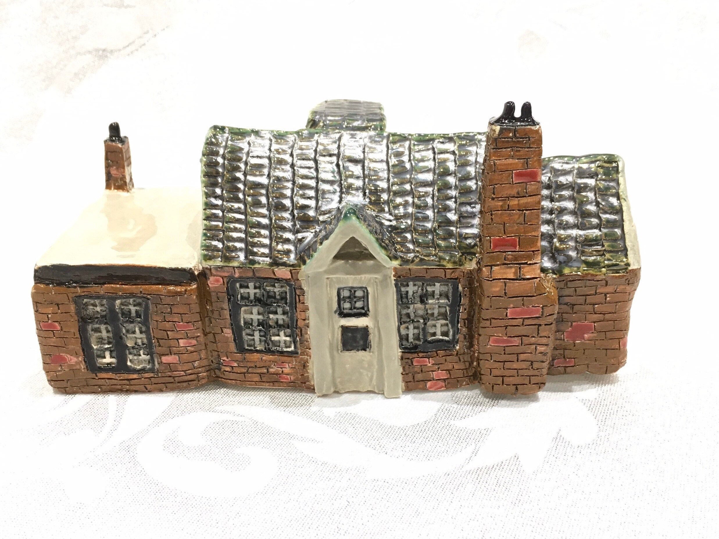 Bespoke handmade ceramic house custom sculpture of your own Etsy
