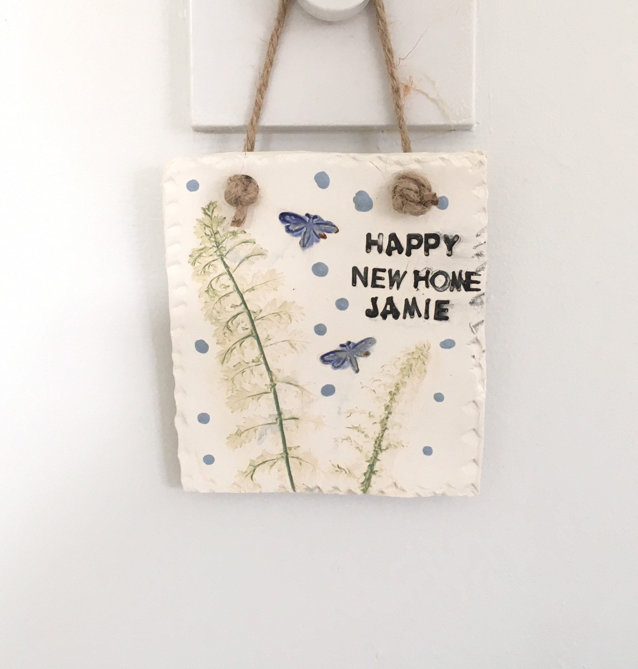 Custom ceramic wall plaquehandmade wall hanging wall decor Etsy