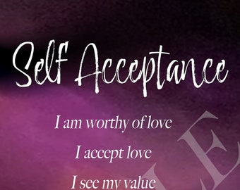 Self Acceptance Card - Empowerment Series