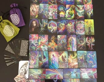 Crystal Oracle Cards Etsy - 