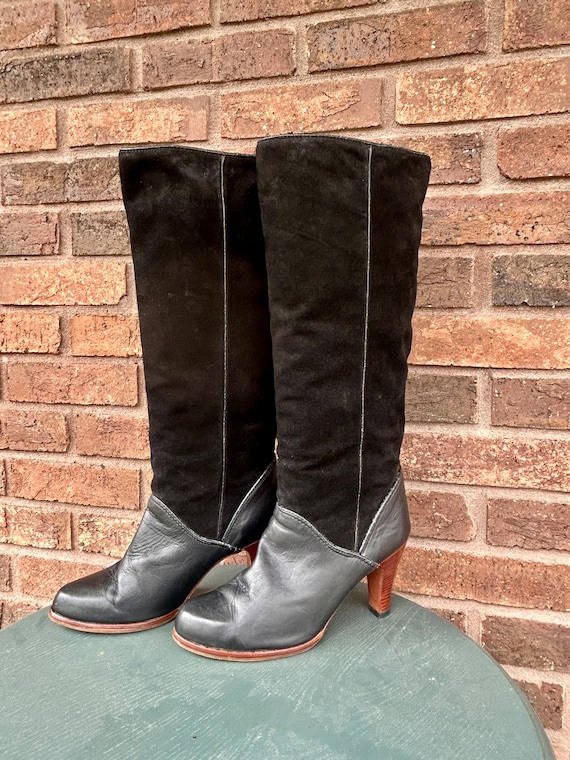 LIKE NEW! Women’s Zodiac Tall Suede Leather Boots•