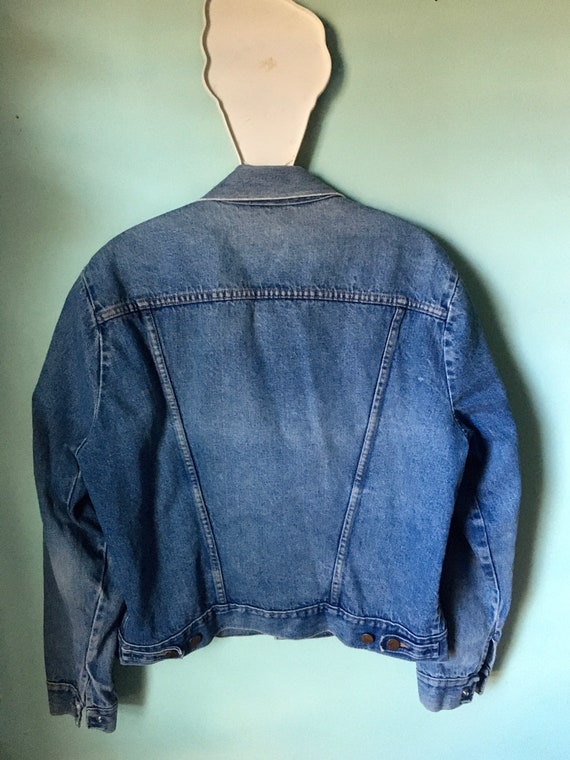 Rustler Jean Jacket from the 1980s• Fitted Denim … - image 2