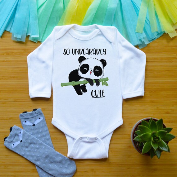 Tenue de b b Panda cadeau de Shower de b b dr le v tements de